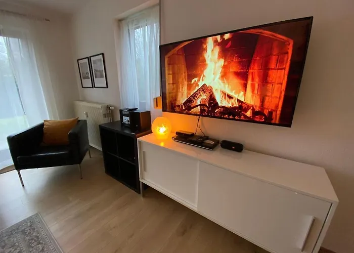 Appartement Ferienwohnung-kapitaen-hook-mit-sonnenterrasse-garten-zwischen-strand-wald-wiese-auf-ruegen *